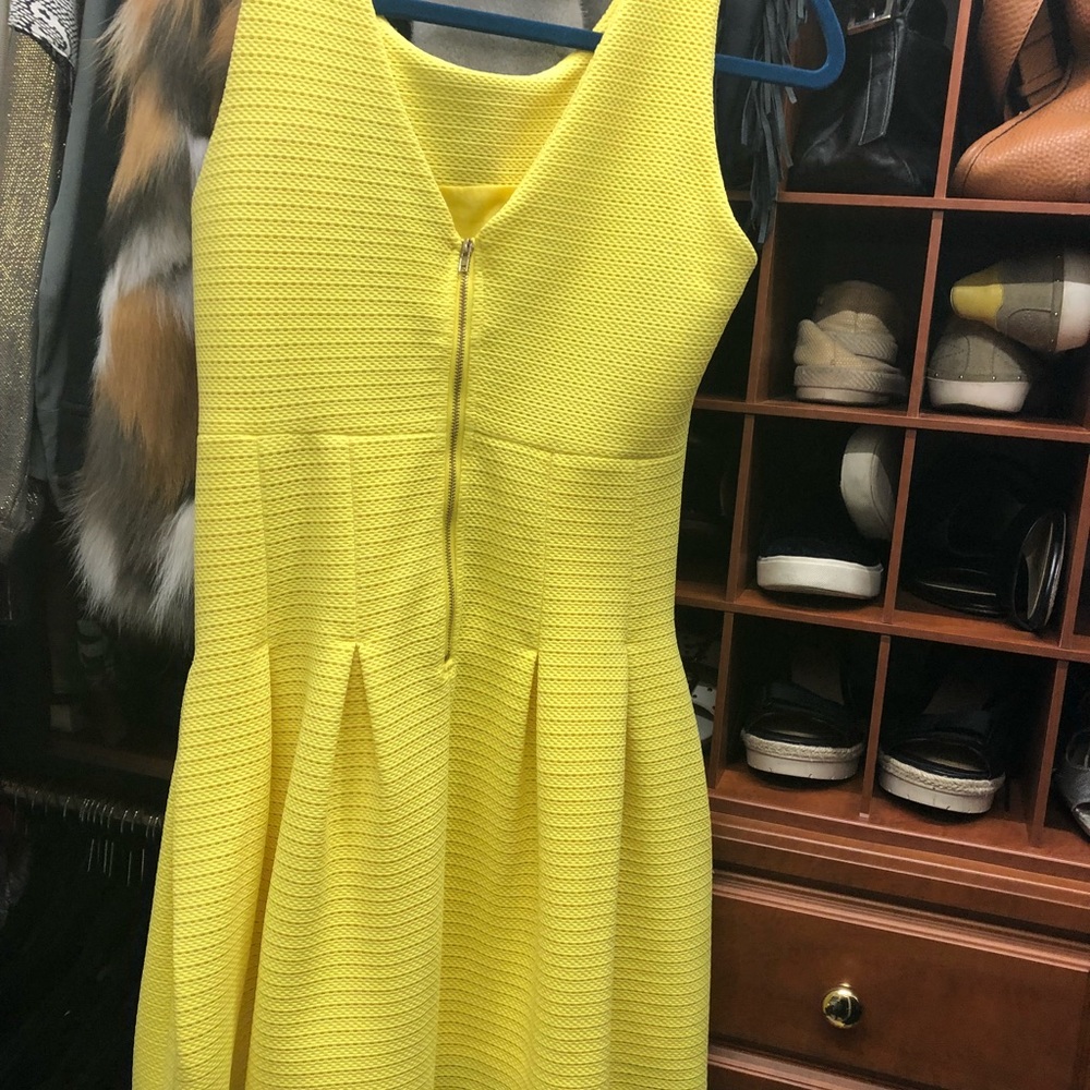 Yellow summer dress size S